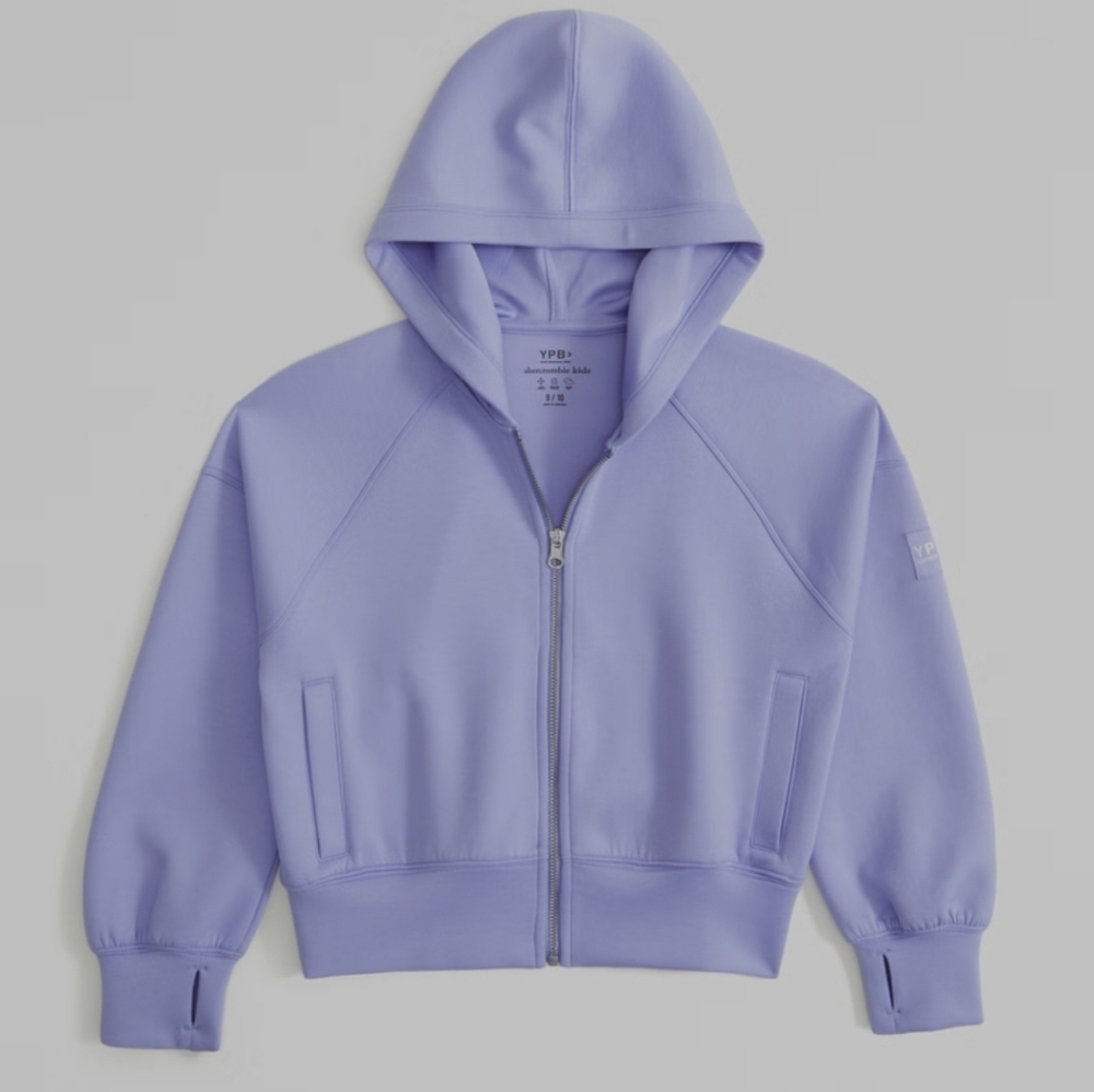 ypb neoknit active full-zip hoodie